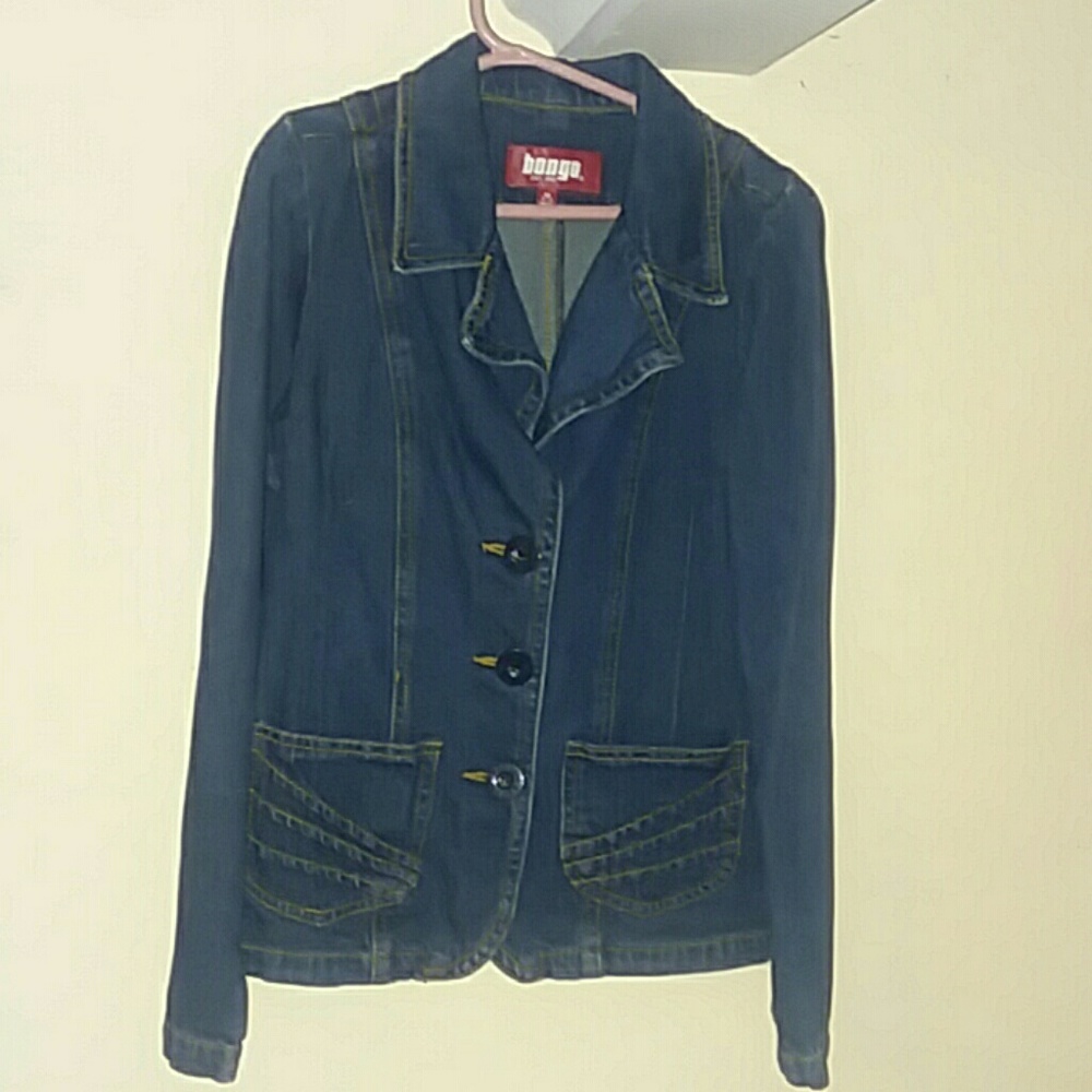 BONGO Awesome BlueJean Blazer